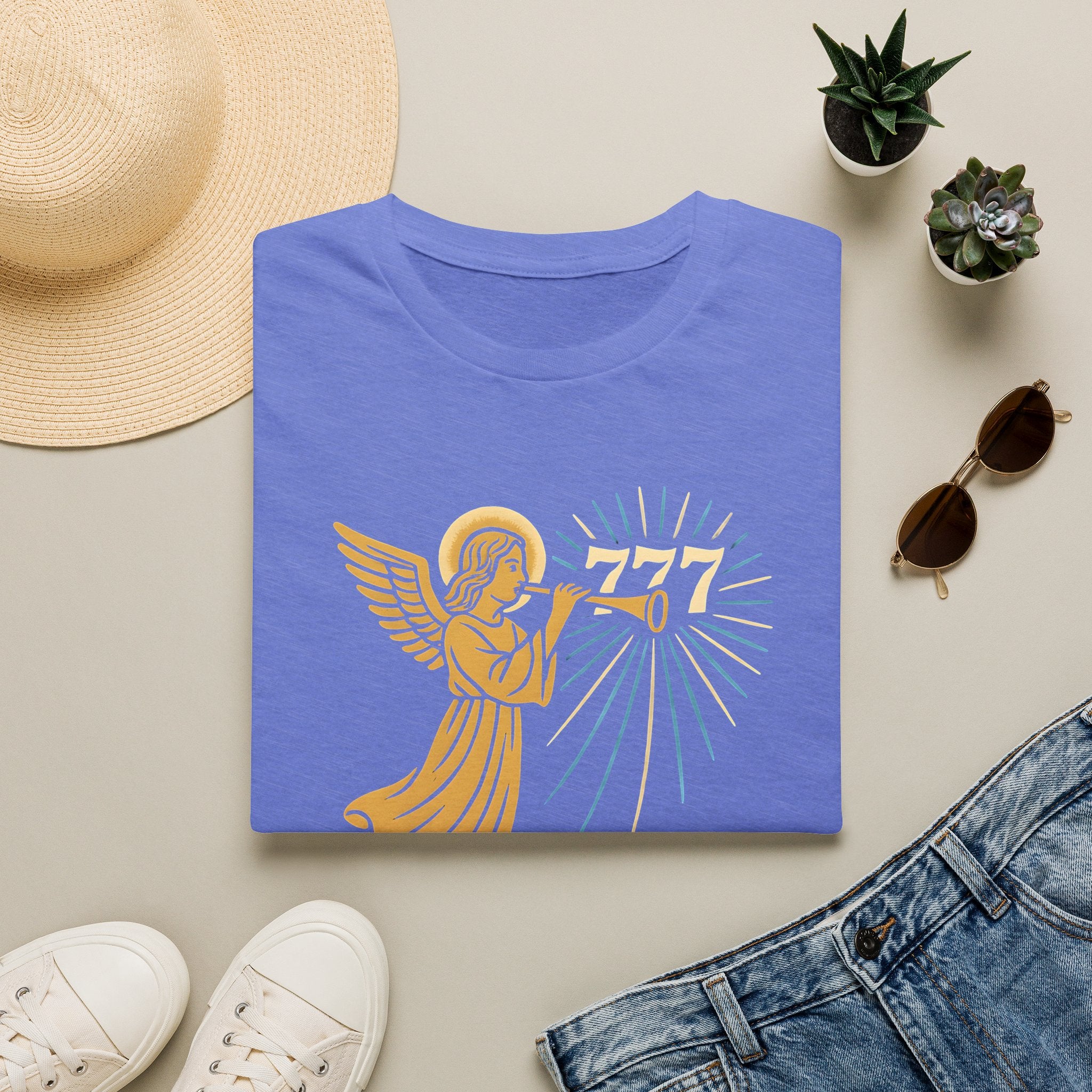 Angel Blowing Trumpet T-Shirt