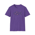 Floral Leaf Fish T-Shirt