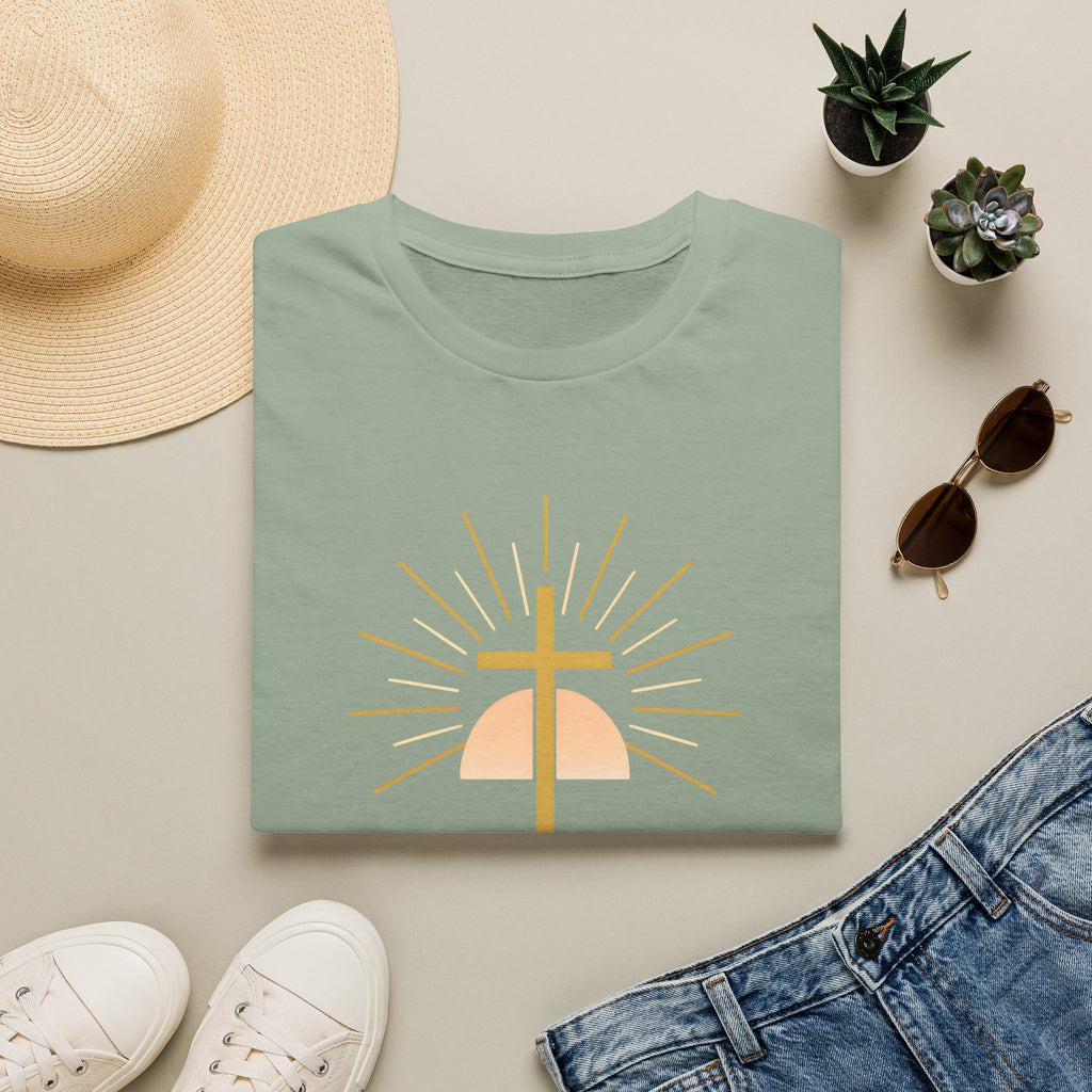 Radiant Cross with Rays T-Shirt