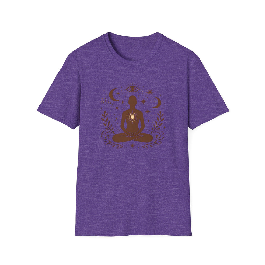 Meditative Cosmic Figure T-Shirt