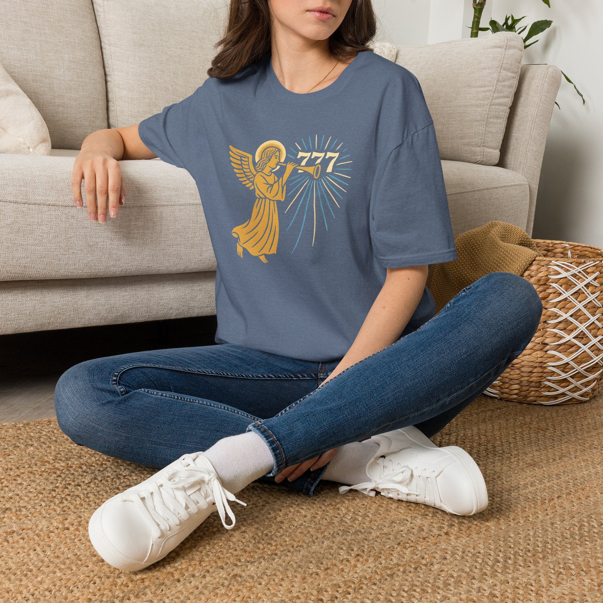 Angel Blowing Trumpet T-Shirt