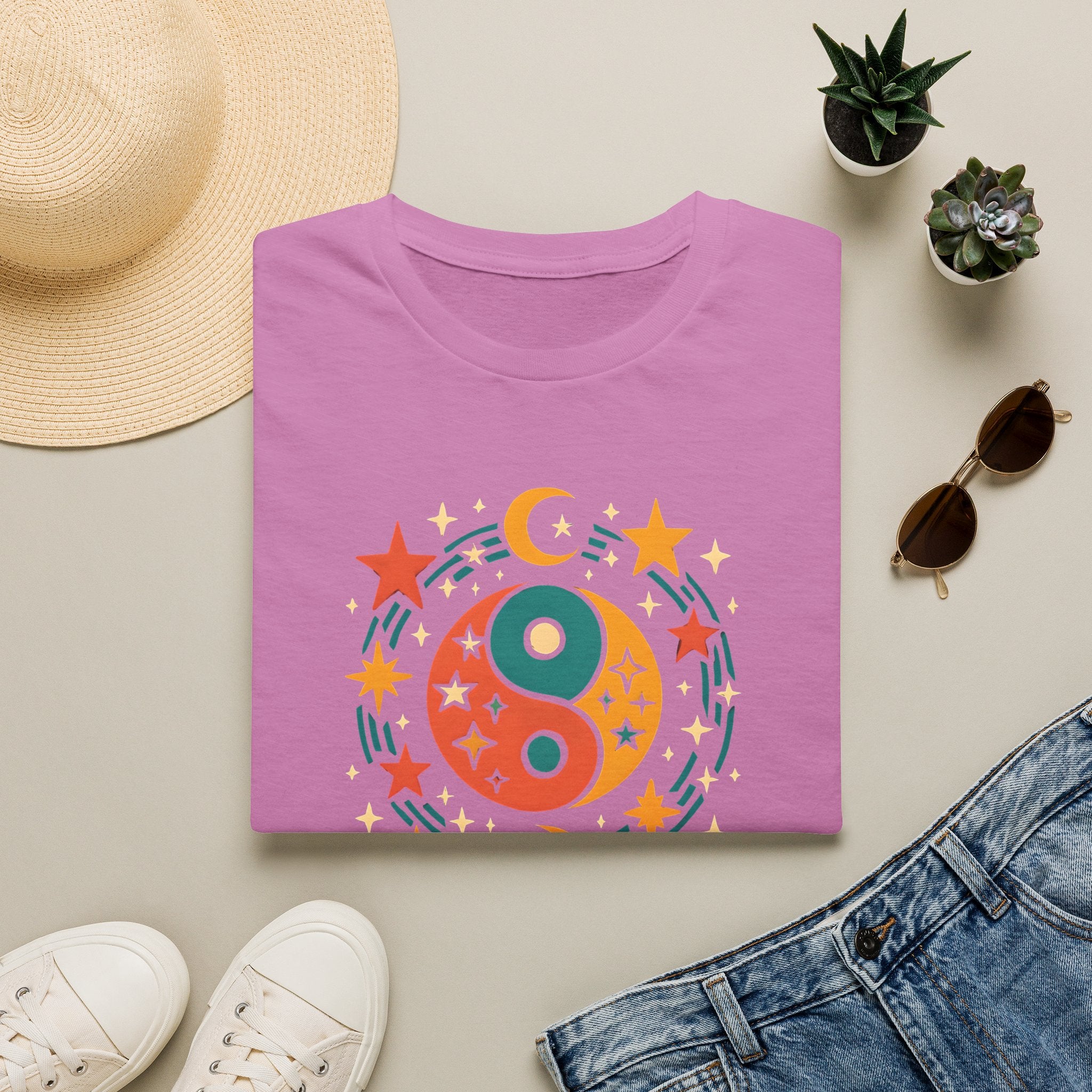 Starry Yin Yang T-Shirt
