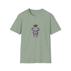 Serpents Around Lotus T-Shirt