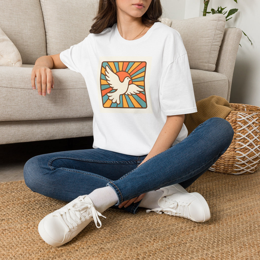 Dove with Sun Rays T-Shirt