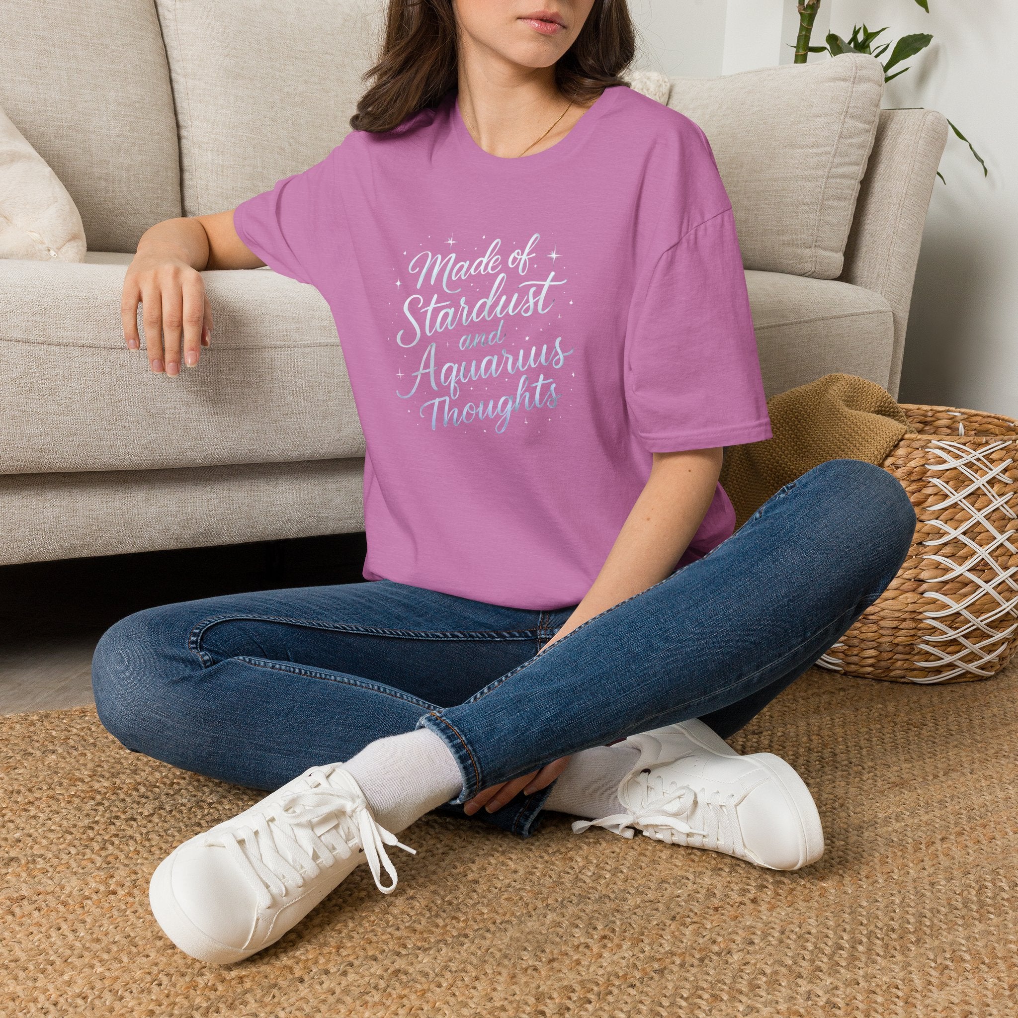 Stardust and Aquarius Thoughts T-Shirt