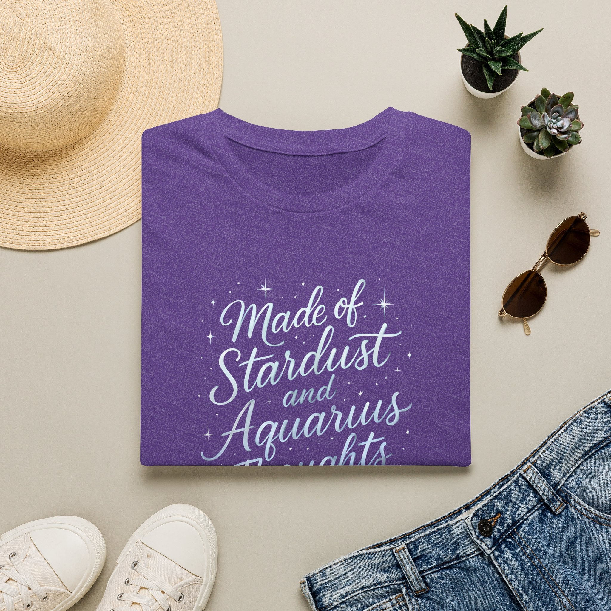 Stardust and Aquarius Thoughts T-Shirt