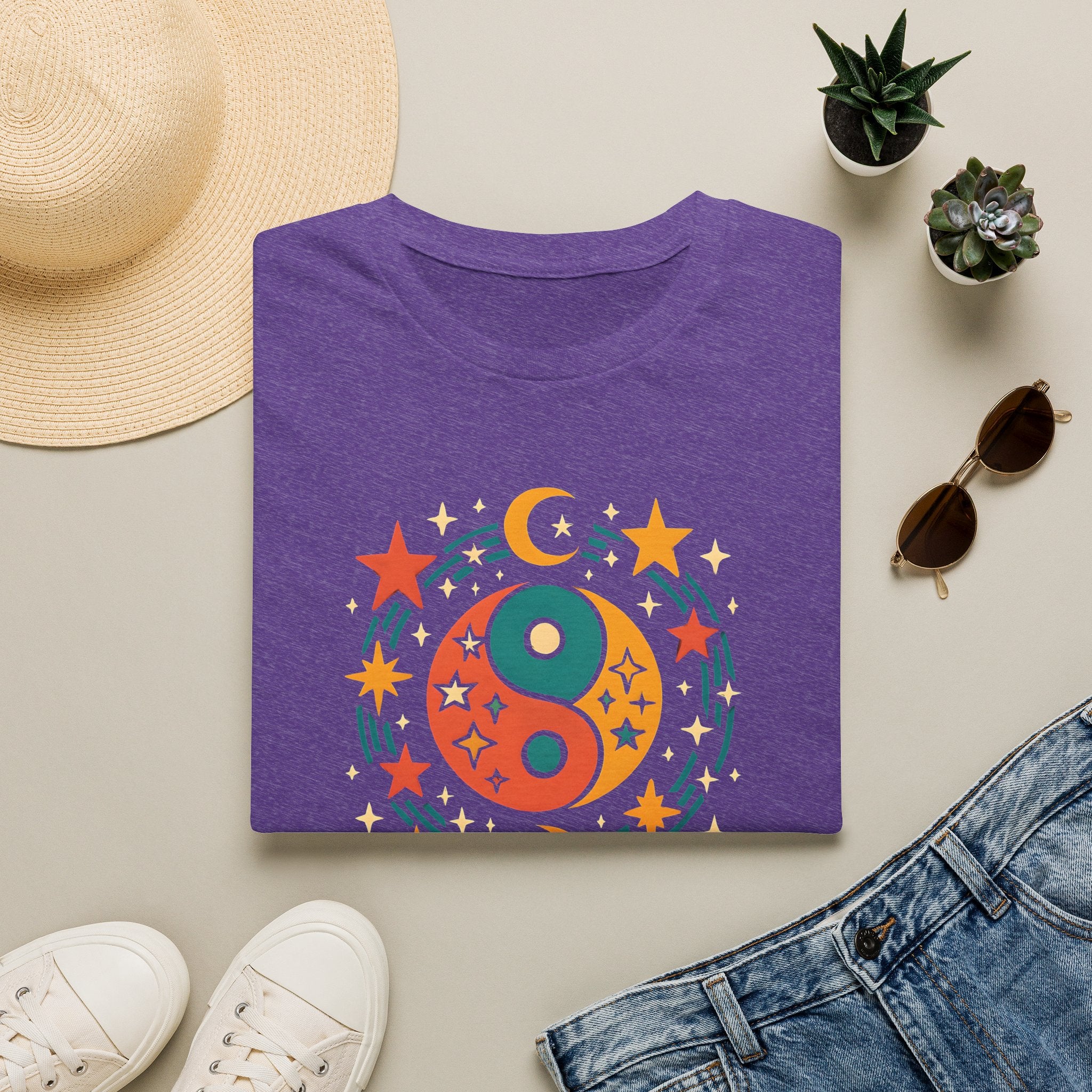 Starry Yin Yang T-Shirt