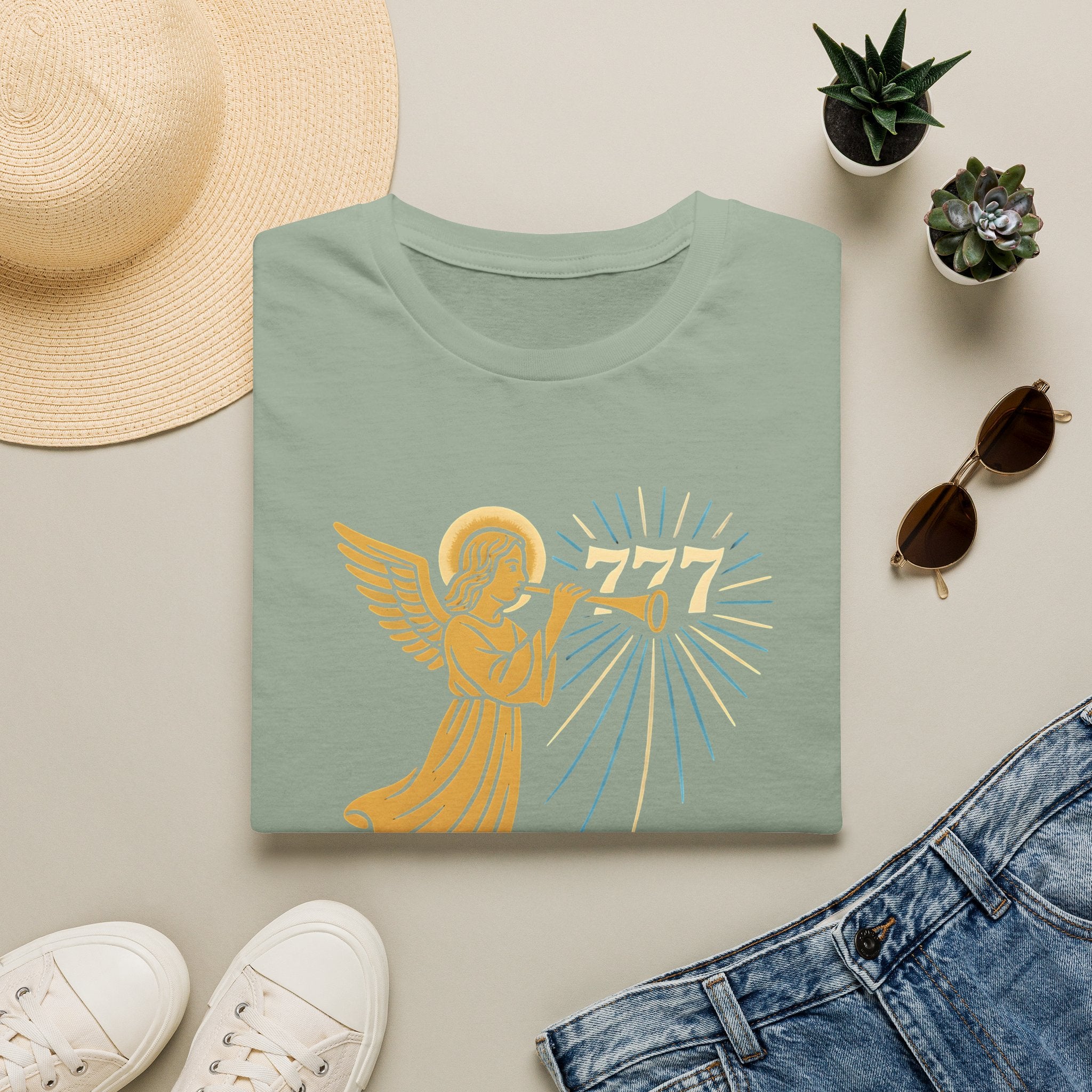 Angel Blowing Trumpet T-Shirt