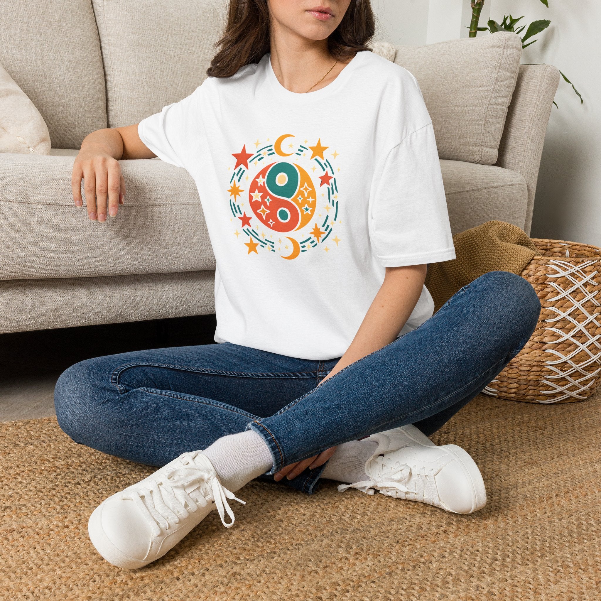 Starry Yin Yang T-Shirt