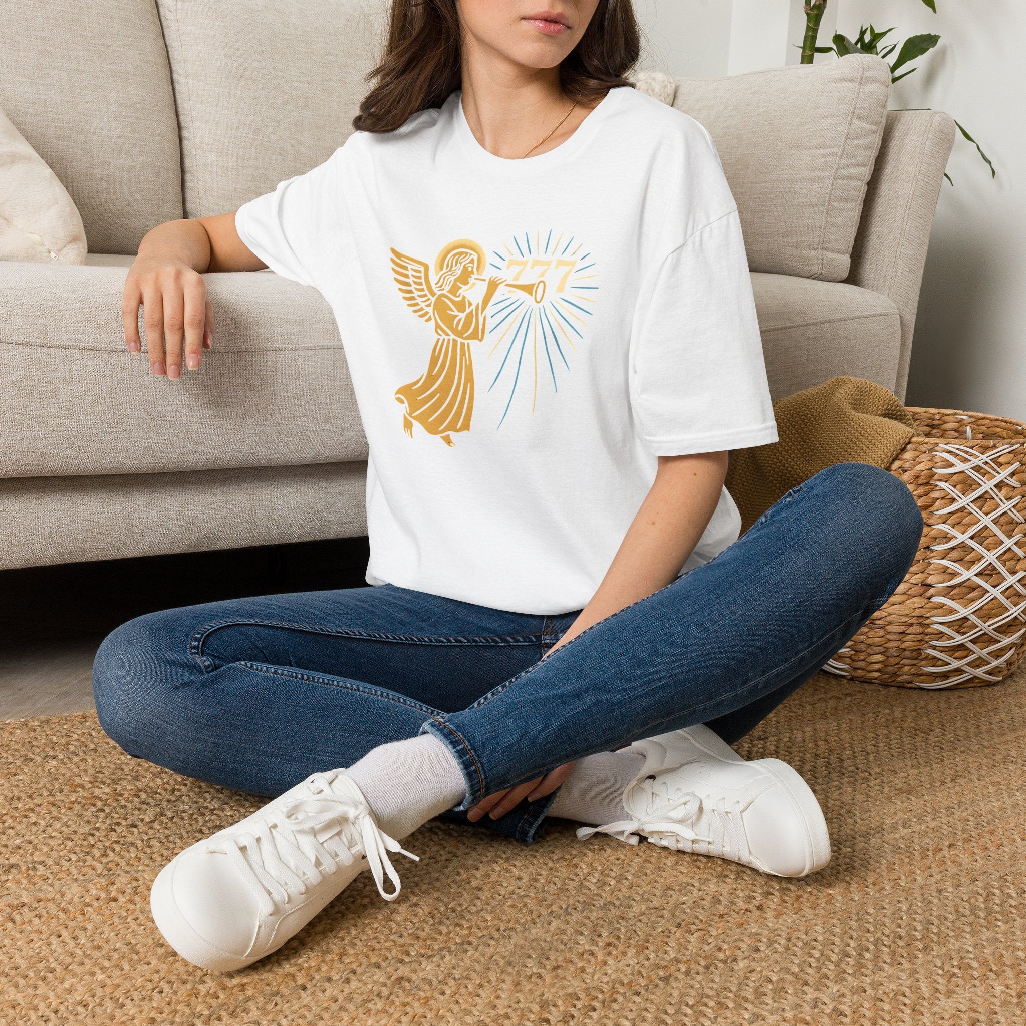 Angel Blowing Trumpet T-Shirt