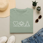 Heart Lotus Meditation T-Shirt