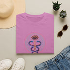Serpents Around Lotus T-Shirt