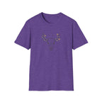 Floral deer skull T-Shirt