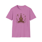 Meditative Cosmic Figure T-Shirt