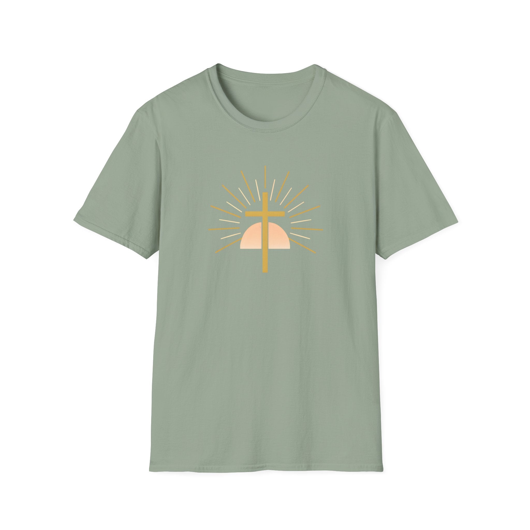 Radiant Cross with Rays T-Shirt
