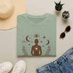 Meditative Cosmic Figure T-Shirt