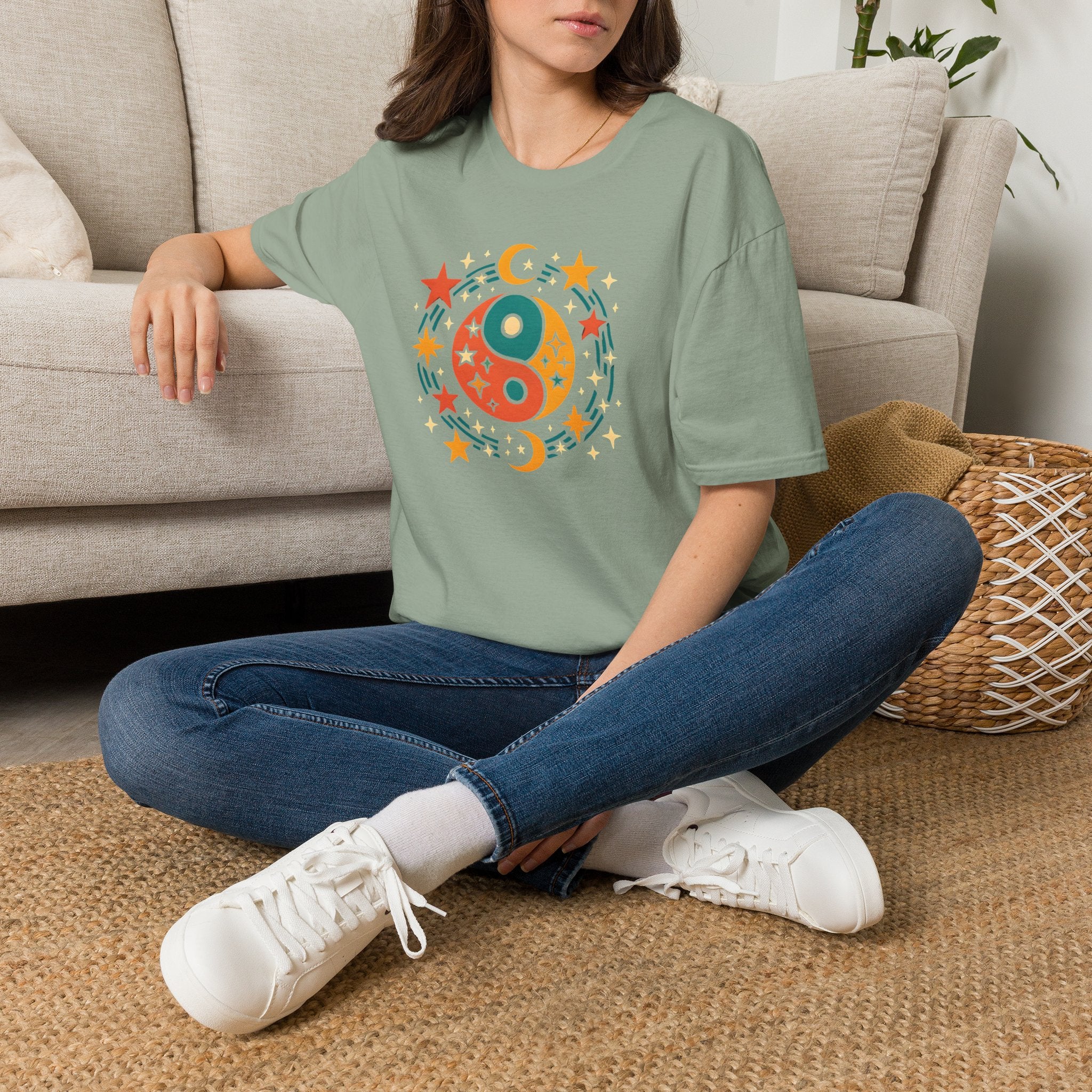 Starry Yin Yang T-Shirt
