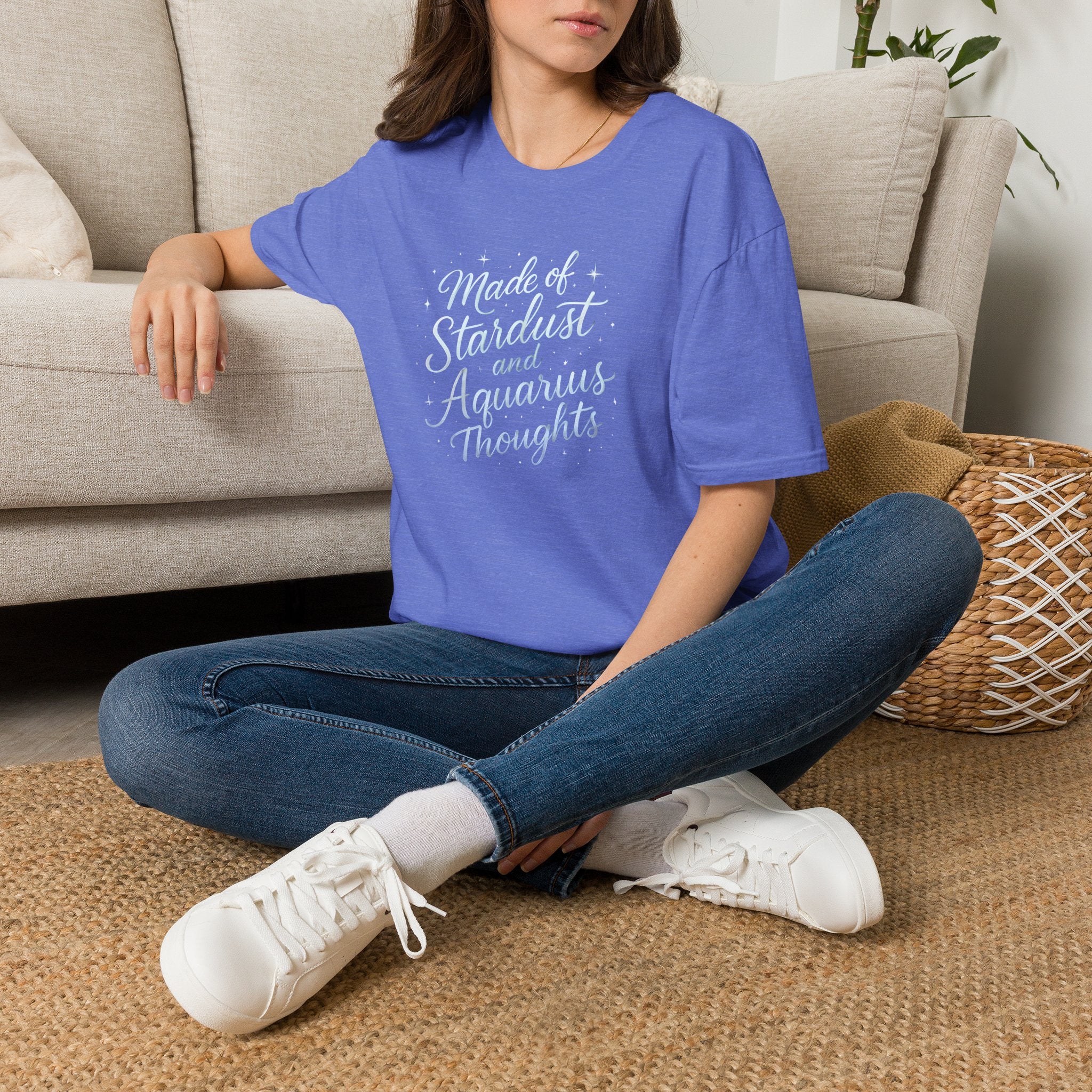 Stardust and Aquarius Thoughts T-Shirt